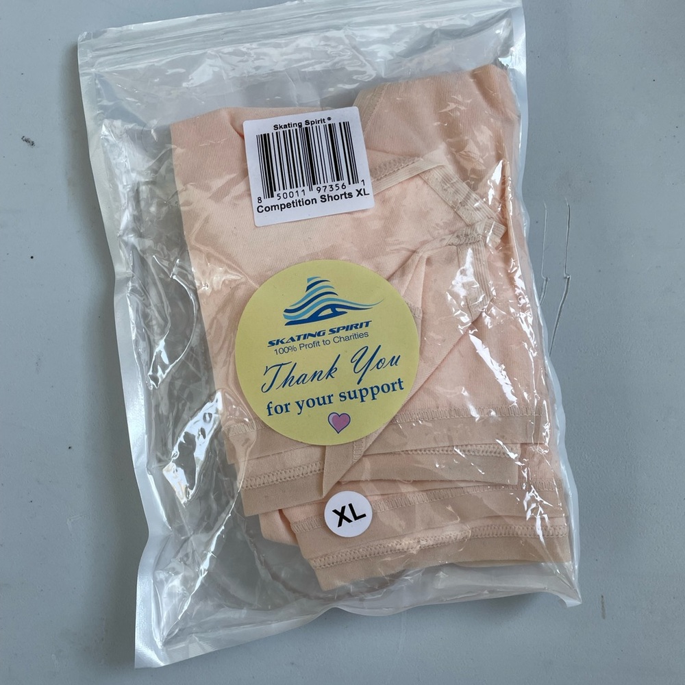 Skating Spirit Figure Skating Briefs with gel pads- women’s med/ girls  XL